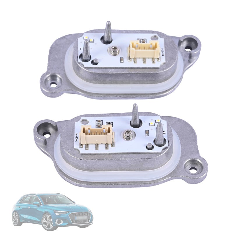 مصباح تشغيل نهاري HID DRL Getfarway 8V0998473 8V0998474 متوافق مع أودي A3 S3 8V 2017-2021 استبدال 90070222 90103617 B011482A B101139A مصباح أمامي يسار ويمين